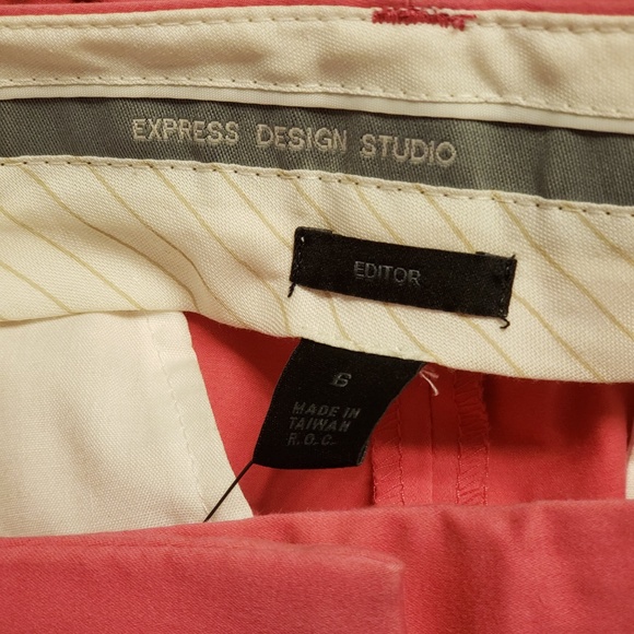 ⚓⚓⚓ Express Pink Editor Low Rise Pant - Picture 4 of 4